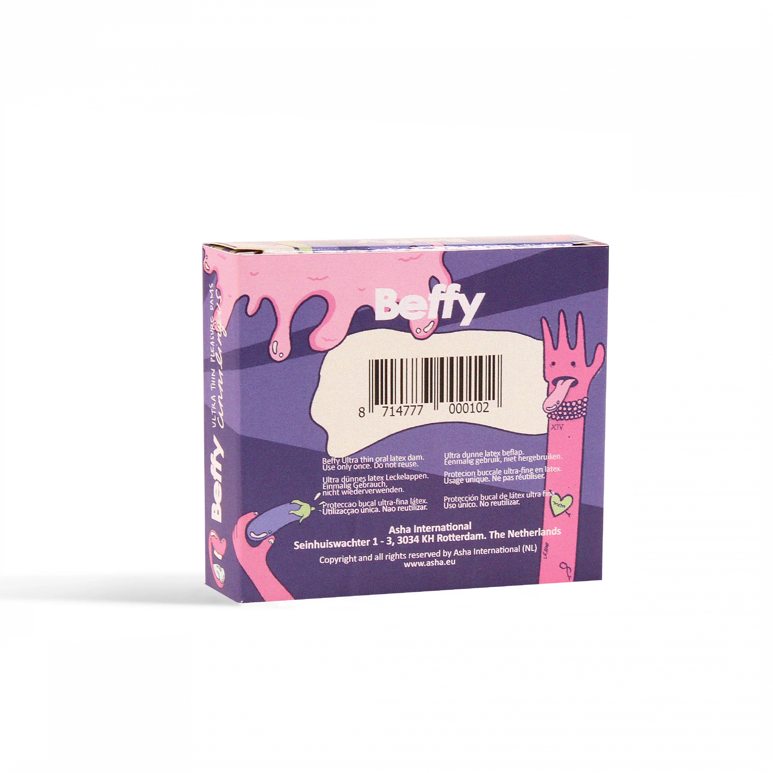 Beffy Strawberry 4 Pieces - Back